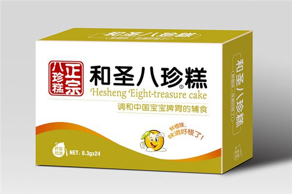和圣八珍糕鮮橙味